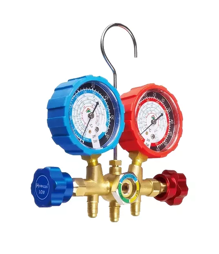 Suction Line Gauge  & Discharge Line Gauge